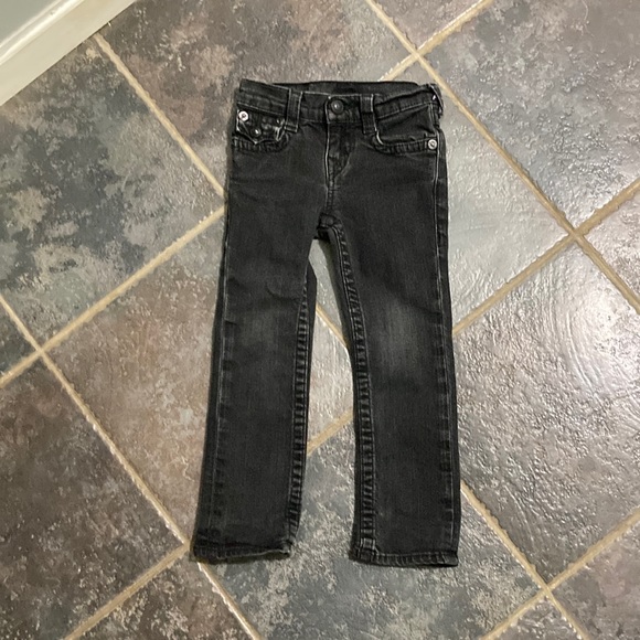 True Religion Slim Fit Black Jeans. Size 4 - Picture 1 of 9